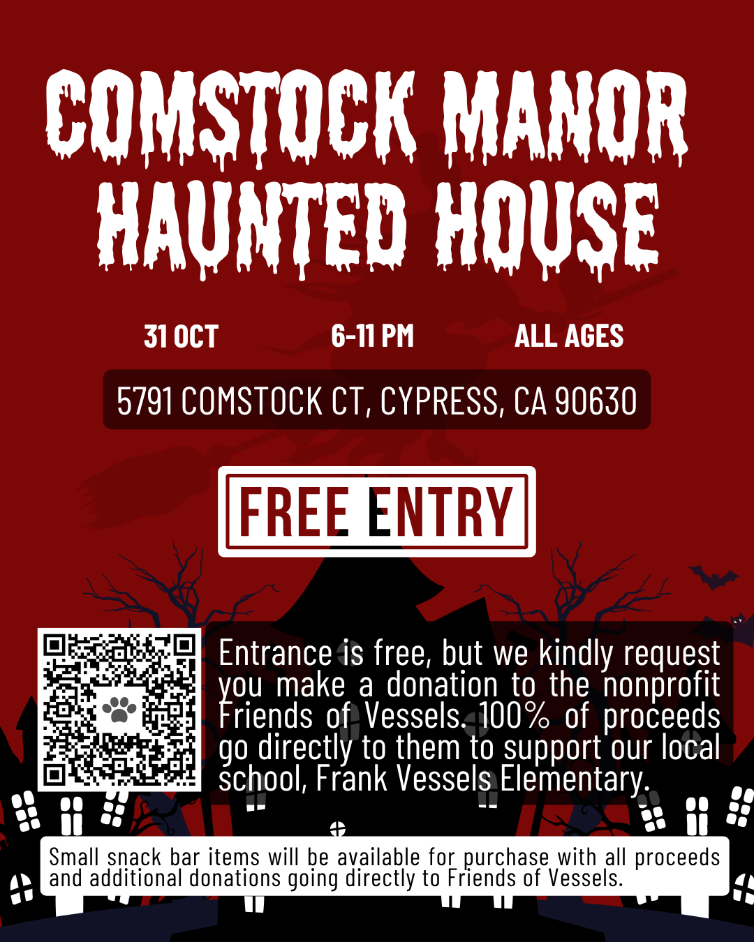 Haunted House Fundraiser
